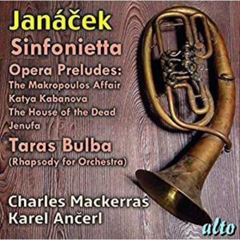 Charles Mackerras - Janacek Sinfonietta Opera Preludes Taras Bulba  COMPACT